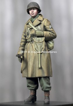 画像11: Alpine Miniatures[AM35259]1/35 WWII 米 アメリカ陸軍歩兵 カービン銃を持つ冬季装備の下士官