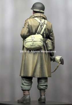 画像9: Alpine Miniatures[AM35259]1/35 WWII 米 アメリカ陸軍歩兵 カービン銃を持つ冬季装備の下士官