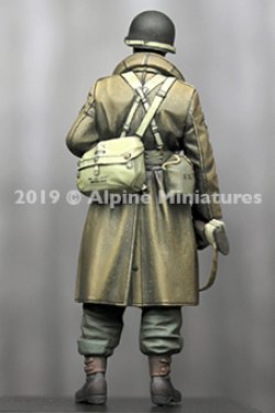画像4: Alpine Miniatures[AM35259]1/35 WWII 米 アメリカ陸軍歩兵 カービン銃を持つ冬季装備の下士官