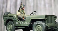 画像5: Alpine Miniatures[AM35260]1/35 WWII 米 アメリカ陸軍歩兵 斥候へ向かう搭乗兵