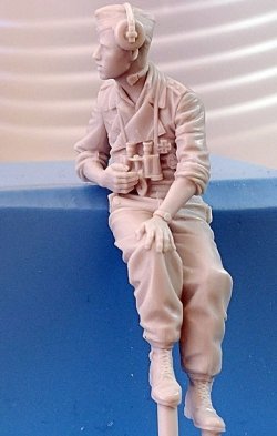 画像15: Alpine Miniatures[AM35264]1/35 WWII 独 ドイツ陸軍 腕まくりしたうで夏場の戦車兵#2