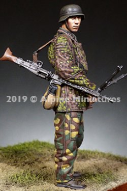 画像1: Alpine Miniatures[AM35266]1/35 WWII 独 MG43を抱える射撃手 SS第12HJ師団