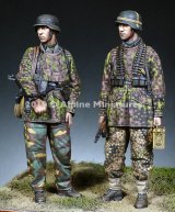Alpine Miniatures[AM35268]1/35 WWII 独 SS第12HJ師団所属 MG射撃チームセット(2体セット)