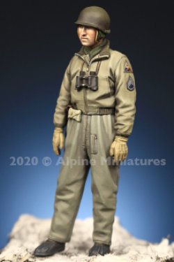 画像5: Alpine Miniatures[AM35284]1/35 WWII 米陸軍マフラー姿の戦車長＃1