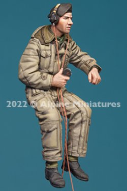 画像9: Alpine Miniatures[AM35296]1/35 WWII イギリス陸軍戦車長＃1 マイクを持つ戦車長