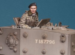 画像3: Alpine Miniatures[AM35298]1/35 WWII イギリス陸軍戦車長セット 冬支度の英戦車長(2体入り)