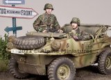 Alpine Miniatures[AM35302]1/35 WWII ドイツ武装親衛隊 シュビムワーゲン搭乗兵セット(2体セット)