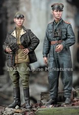 Alpine Miniatures[AM35308]1/35 WWII 露 ソビエト軍戦車兵 士官セット(2体セット)