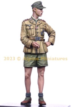 画像2: Alpine Miniatures[AM35310]1/35 WWII ドイツアフリカ軍団 装甲部隊将校