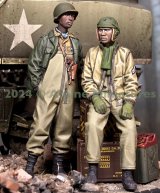 Alpine Miniatures[AM35320]1/35 WWII アメリカ陸軍 第761戦車大隊戦車兵セット(2体入)