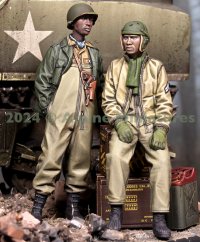 Alpine Miniatures[AM35320]1/35 WWII アメリカ陸軍 第761戦車大隊戦車兵セット(2体入)