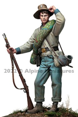 画像8: Alpine Miniatures[AM16043]1/16 南北戦争 南軍テキサス歩兵 1863年