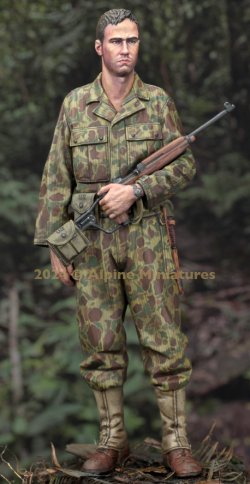 画像2: Alpine Miniatures[AM16045]1/16 WWII 米 第6軍歩兵「アラモの斥候」