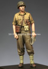 Alpine Miniatures[AM35269]1/35 WWII 米 夏場でジャケットを脱いだ米戦車兵士官