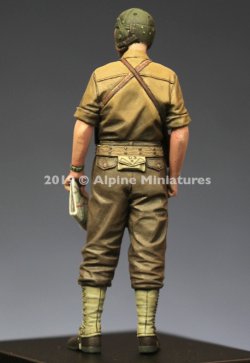 画像2: Alpine Miniatures[AM35269]1/35 WWII 米 夏場でジャケットを脱いだ米戦車兵士官