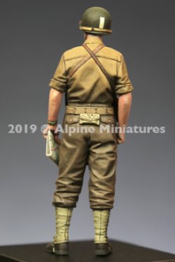 画像5: Alpine Miniatures[AM35269]1/35 WWII 米 夏場でジャケットを脱いだ米戦車兵士官