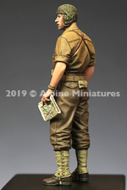 画像8: Alpine Miniatures[AM35269]1/35 WWII 米 夏場でジャケットを脱いだ米戦車兵士官