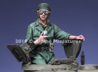 Alpine Miniatures[AM35270]1/35 WWII 米 腕捲りした夏場の米戦車長