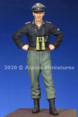 Alpine Miniatures[AM35272]1/35 WWII 独 ドイツ武装親衛隊 戦車搭乗員 士官