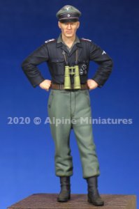 画像1: Alpine Miniatures[AM35272]1/35 WWII 独 ドイツ武装親衛隊 戦車搭乗員 士官 (1)