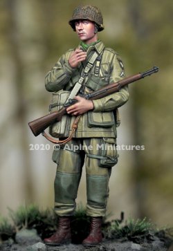 画像2: Alpine Miniatures[AM35276]1/35 WWII 米 第101空挺師団 兵士#2