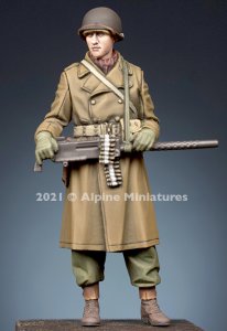 画像1: Alpine Miniatures[AM35293]1/35 WWIIアメリカ陸軍 M1919射撃手 冬 (1)