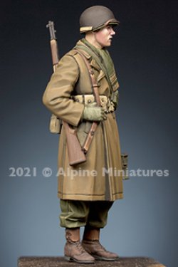 画像9: Alpine Miniatures[AM35294]1/35 WWIIアメリカ陸軍 予備弾薬箱を運ぶ射撃助手 冬
