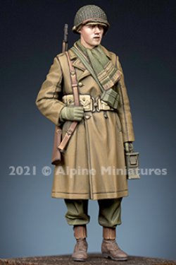 画像10: Alpine Miniatures[AM35294]1/35 WWIIアメリカ陸軍 予備弾薬箱を運ぶ射撃助手 冬
