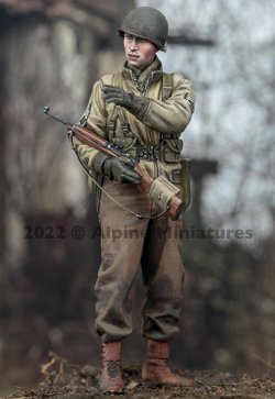 画像2: Alpine Miniatures[AM35303]1/35 WWIIアメリカ陸軍歩兵 指示を出す冬季装備の下士官