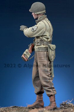 画像7: Alpine Miniatures[AM35303]1/35 WWIIアメリカ陸軍歩兵 指示を出す冬季装備の下士官