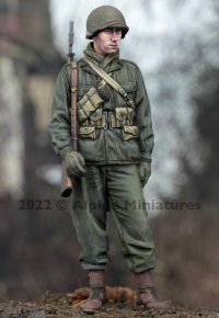 Alpine Miniatures[AM35304]1/35 WWIIアメリカ陸軍歩兵 冬姿の歩兵