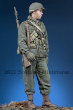 画像12: Alpine Miniatures[AM35304]1/35 WWIIアメリカ陸軍歩兵 冬姿の歩兵