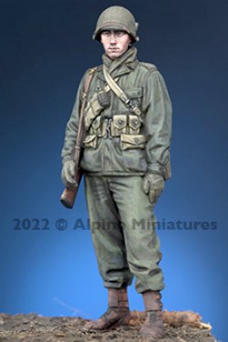 画像5: Alpine Miniatures[AM35304]1/35 WWIIアメリカ陸軍歩兵 冬姿の歩兵
