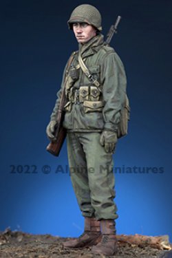 画像6: Alpine Miniatures[AM35304]1/35 WWIIアメリカ陸軍歩兵 冬姿の歩兵