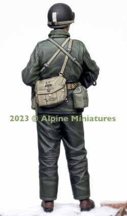 画像2: Alpine Miniatures[AM35312]1/35 WWII アメリカ陸軍歩兵 M3グリースガンを持った歩兵