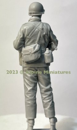 画像12: Alpine Miniatures[AM35312]1/35 WWII アメリカ陸軍歩兵 M3グリースガンを持った歩兵