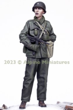 画像4: Alpine Miniatures[AM35312]1/35 WWII アメリカ陸軍歩兵 M3グリースガンを持った歩兵