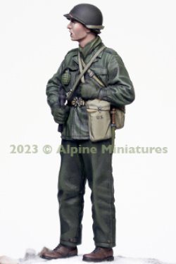 画像6: Alpine Miniatures[AM35312]1/35 WWII アメリカ陸軍歩兵 M3グリースガンを持った歩兵