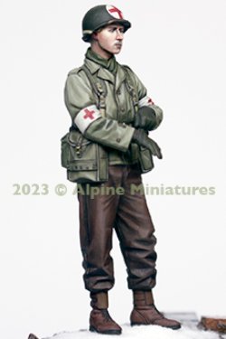 画像9: Alpine Miniatures[AM35313]1/35 WWII アメリカ陸軍 衛生兵