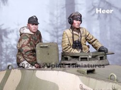 画像3: Alpine Miniatures[AM35317]1/35 WWII ドイツ 冬期の戦車指揮官/戦車兵セット(2体入)