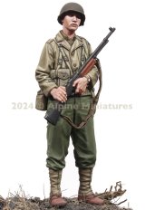 Alpine Miniatures[AM35321]1/35 WWII アメリカ陸軍 第2歩兵師団BAR銃手