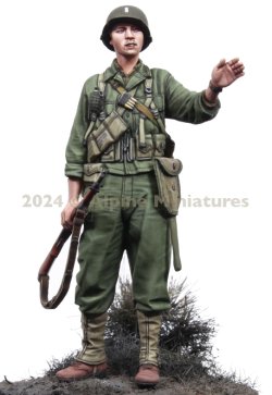 画像2: Alpine Miniatures[AM35322]1/35 WWII アメリカ陸軍 第2歩兵師団歩兵