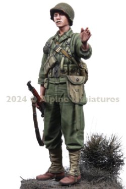 画像4: Alpine Miniatures[AM35322]1/35 WWII アメリカ陸軍 第2歩兵師団歩兵