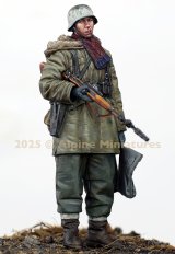 Alpine Miniatures[AM35325]1/35 WWII ドイツ武装親衛隊 擲弾筒付小銃を持つ装甲擲弾兵