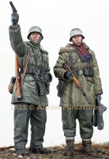 Alpine Miniatures[AM35326]1/35 WWII ドイツ武装親衛隊 装甲擲弾兵 ハリコフ攻防戦セット(2体入)