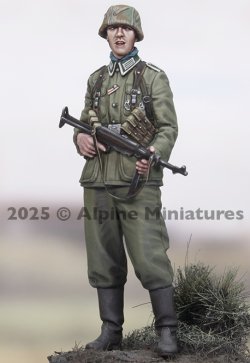 画像2: Alpine Miniatures[AM35330]1/35 WWII ドイツ MP40を持つ装甲擲弾兵下士官