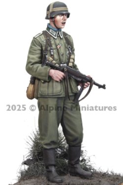 画像3: Alpine Miniatures[AM35330]1/35 WWII ドイツ MP40を持つ装甲擲弾兵下士官