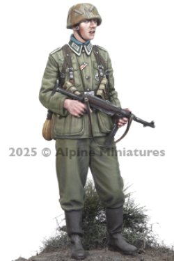 画像8: Alpine Miniatures[AM35330]1/35 WWII ドイツ MP40を持つ装甲擲弾兵下士官