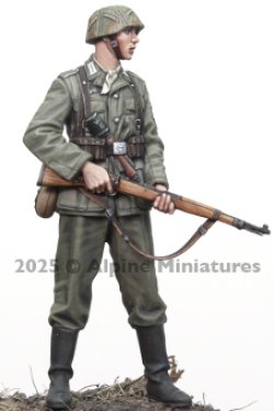 画像3: Alpine Miniatures[AM35331]1/35 WWII ドイツ Kar98kを持つ装甲擲弾兵兵士