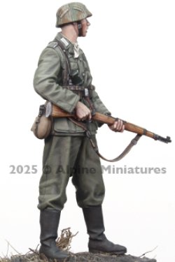 画像6: Alpine Miniatures[AM35331]1/35 WWII ドイツ Kar98kを持つ装甲擲弾兵兵士